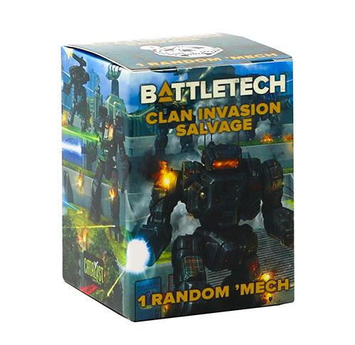 Catalyst Game Labs Battletech: Clan Invasion- Salvage Blind Box